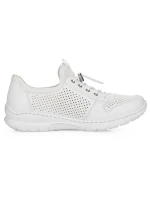 Pohodlná poltopánka Rieker W L3254-80 biela