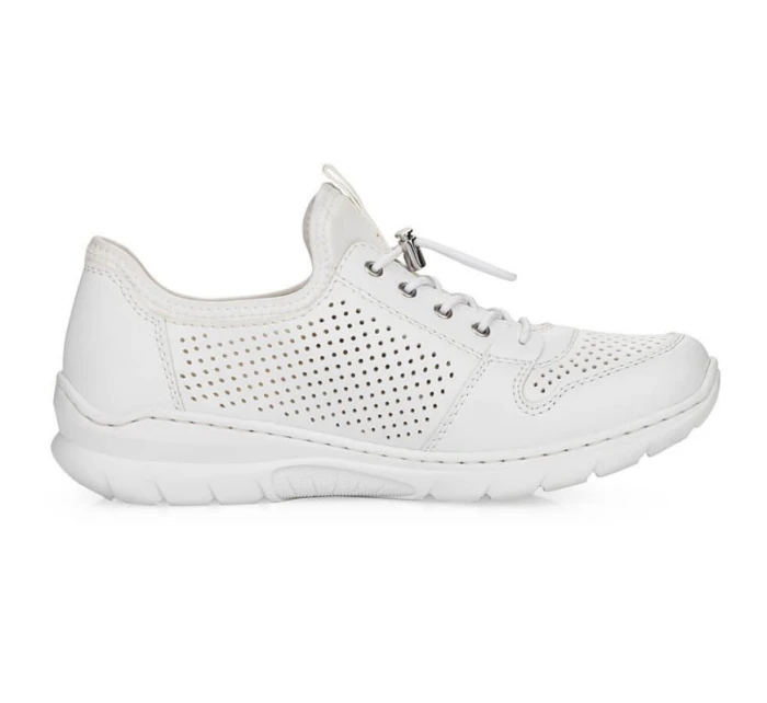 Pohodlná poltopánka Rieker W L3254-80 biela
