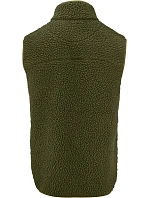 Fleece Vest Men Pánská fleecová vesta Sherpa "TwoTone" moss green model 22453581 - James Harvest