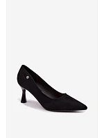 Černé dámské lodičky model 22359652 - VINCEZA Černé dámské lodičky model 22359652 - VINCEZA