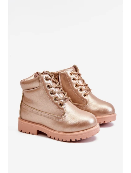 Dětské boty zateplené Champagne model 21522255 - Boto