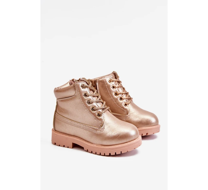 Dětské boty zateplené Champagne model 21522255 - Boto Dětské boty zateplené Champagne model 21522255 - Boto