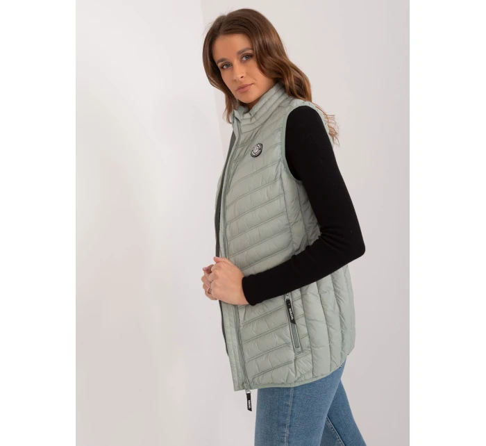 Kamizelka model 20095116 pistacjowy - FPrice