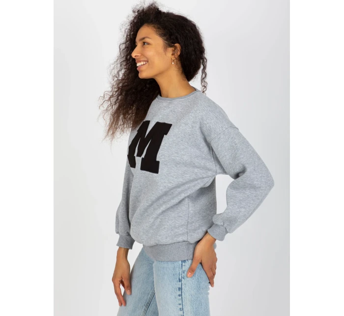 Bluza EM BL szary model 21127122 - FPrice Bluza EM BL szary model 21127122 - FPrice