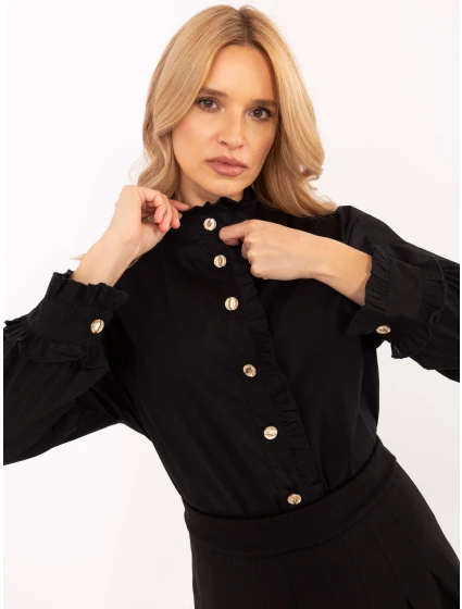 MI KS košeľa C237.71 čierna MI KS košeľa C237.71 čierna