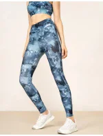 Dámske legíny OTHAW22TFTIF004 Modrá vzor - Outhorn