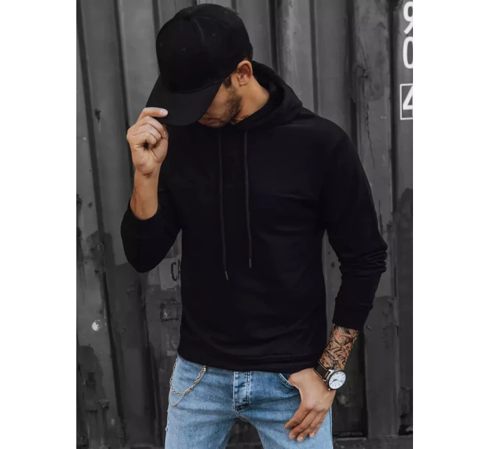 Pánská černá mikina Dstreet model 21966843 - FashionStreet Pánská černá mikina Dstreet model 21966843 - FashionStreet