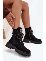 Boty Pracovní S Zateplené Eko Semišové Černé model 21707016 - Boto Boty Pracovní S Zateplené Eko Semišové Černé model 21707016 - Boto