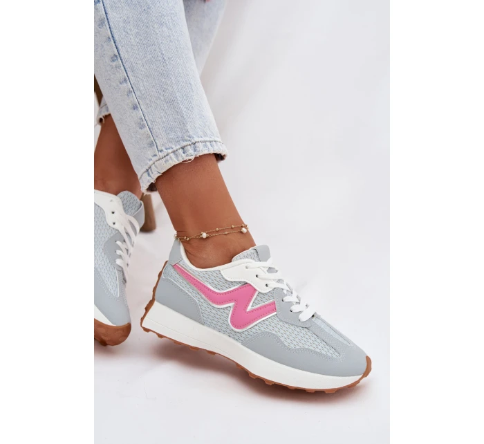 Dámské sportovní boty na platformě modré Janelora Dámské sportovní boty na platformě modré Janelora