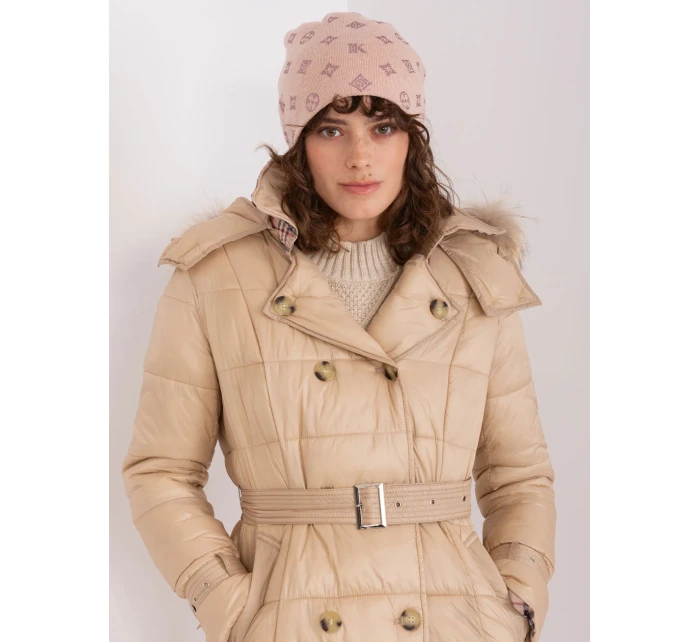 Czapka AT CZ model 19014883 jasny różowy - FPrice Czapka AT CZ model 19014883 jasny różowy - FPrice