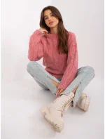 Sweter AT SW model 18930102 różowy - FPrice