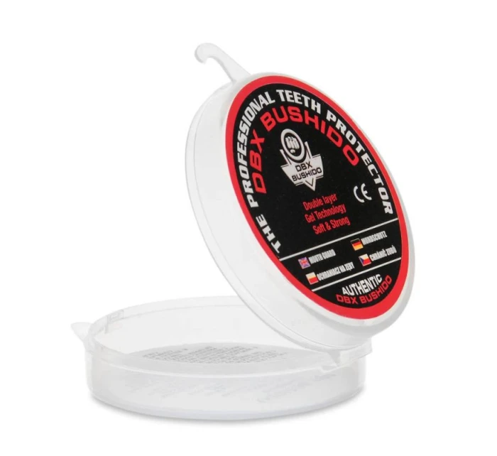 Gélový chránič zubov + krabička - biela a zlatá | GelTech