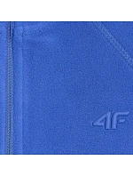 Chlapčenská fleecová mikina 4F M058 cobalt 4FJWAW25UFLEM058 36S