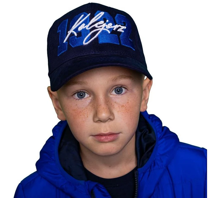 Detská baseballová čiapka 1922 Lech námornícka modrá