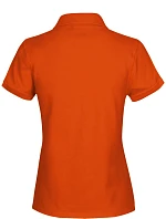 O Dámské piqué polo z bio bavlny orange model 22503845 - Neutral