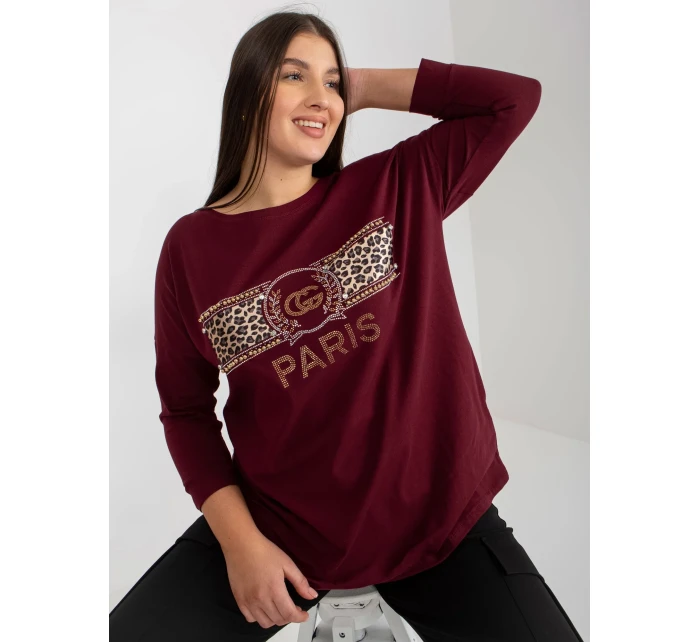 Halenka VI BZ model 17913898 tmavě fialová - FPrice Halenka VI BZ model 17913898 tmavě fialová - FPrice