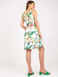 Šaty WN SK 0806 5.44 biela a zelená