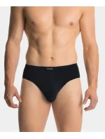 Klasické pánske nohavičky ATLANTIC 3Pack - čierna/sivá/vínová