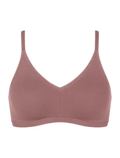 Dámska podprsenka GO Daily Cotton Soft - BROWN - hnedá 1141 - SLOGGI