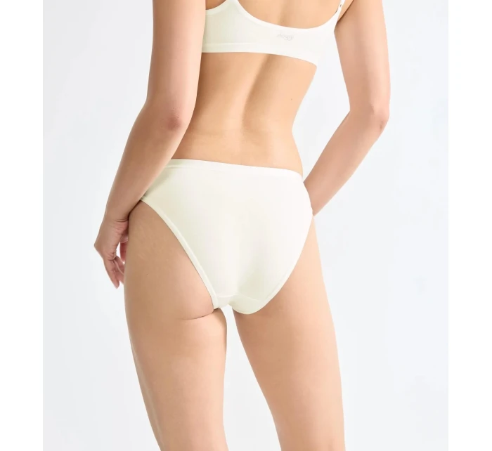 Dámske bavlnené nohavičky GO Daily Mini 3P - WHITE - biela 00GZ - SLOGGI