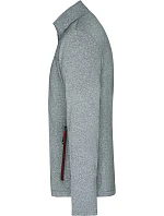 JN Pánská 2vrstvá melanžová softshell bunda 02. dark model 22530656 - Daiber