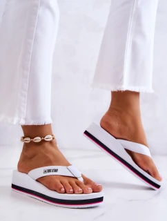 Dámské žabky na klínku Big Star model 21579660 Bílá - Big Star Shoes