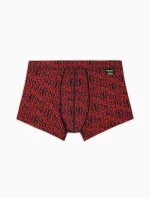 Pánske boxerky 112074 3F508 56936 čierne so vzorom - Emporio Armani
