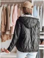 Dámská přechodná prošívaná bunda černá Dstreet model 21986682 - FashionStreet