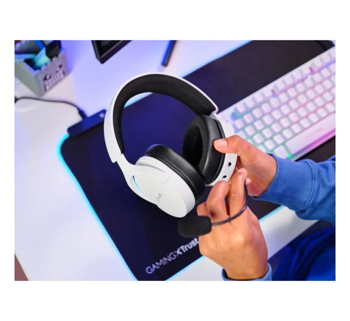 Bílá herní sluchátka model 21729921 - Trust Bílá herní sluchátka model 21729921 - Trust