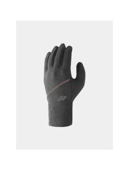 Pletené rukavice s dotykovým displejom unisex 4F 4FWAW24AGLOU081-25M Pletené rukavice s dotykovým displejom unisex 4F 4FWAW24AGLOU081-25M