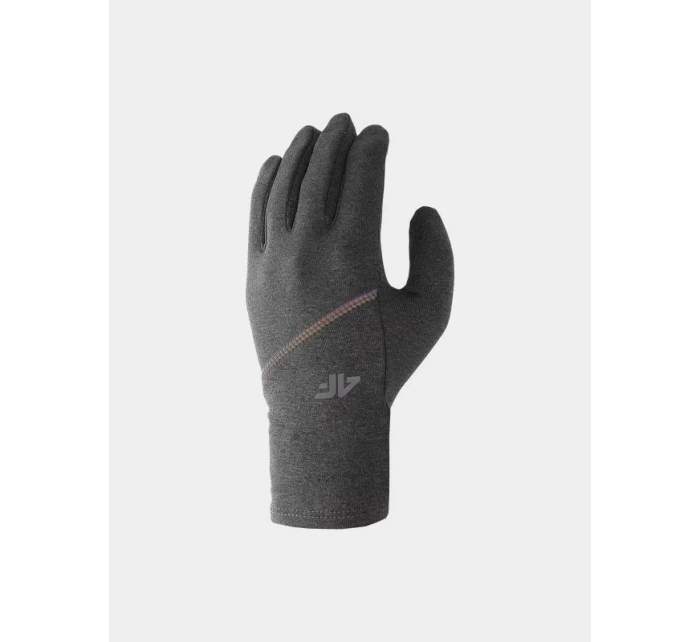 Pletené rukavice s dotykovým displejom unisex 4F 4FWAW24AGLOU081-25M Pletené rukavice s dotykovým displejom unisex 4F 4FWAW24AGLOU081-25M