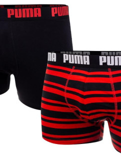 Puma 2Pack nohavičky 907838 čierna/červená
