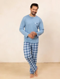 Regina 488 dlhé/r 2XL Z25/26 pánske pyžamo