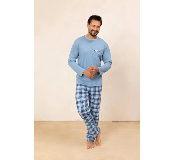 Pyžamo model 21288696 long/r 2XL Z25/26 pánské - Regina Pyžamo model 21288696 long/r 2XL Z25/26 pánské - Regina