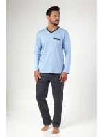 Pánské pyžamo model 20243292 dł/r 2XL3XL Z25 - Regina Pánské pyžamo model 20243292 dł/r 2XL3XL Z25 - Regina