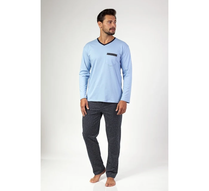 Pánské pyžamo model 20243292 dł/r 2XL3XL Z25 - Regina Pánské pyžamo model 20243292 dł/r 2XL3XL Z25 - Regina