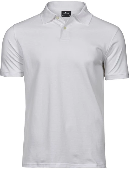 TJ Piqué polo z těžké bavlny 18. white model 22497307 - Tee Jays
