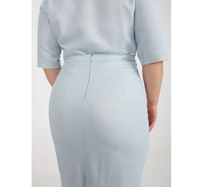 Sukňa LK SD 506697.95 svetlo modrá Sukňa LK SD 506697.95 svetlo modrá