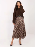 Sukňa MI SD 8400.17 tmavohnedá Sukňa MI SD 8400.17 tmavohnedá