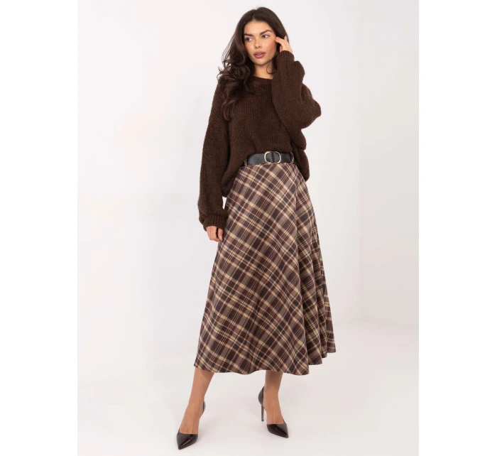 Sukňa MI SD 8400.17 tmavohnedá Sukňa MI SD 8400.17 tmavohnedá