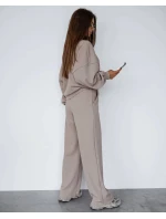 Béžový dámský komplet s  mikina a kalhoty model 21470475 - Moon