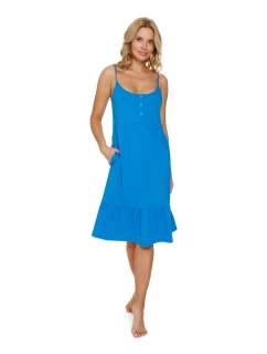 Dámske tehotenské tričko 7244 svetlomodré - Doctornap