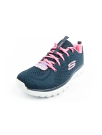 Skechers Graceful-Get Dámske športové topánky Pohodlné ľahké priedušné Dark Blue Women's