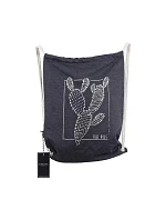 Plátený vak / batoh 72019A tm.sivá-potlač - Sublevel