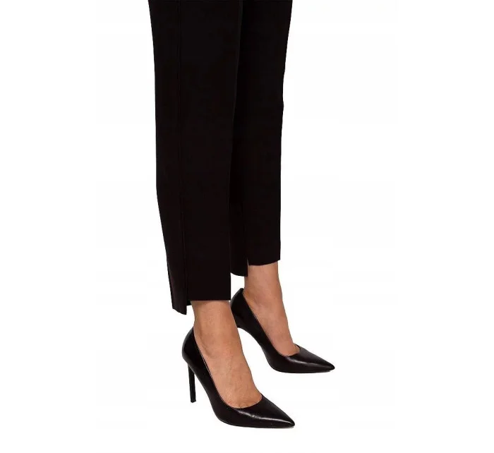 Dámské společenské kalhoty model 20530200 černé - Moe Dámské společenské kalhoty model 20530200 černé - Moe