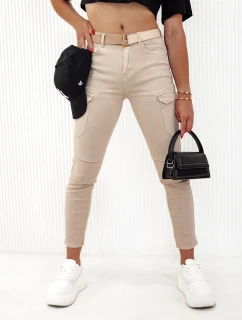 Dámské kalhoty beige model 21977856 - Dstreet
