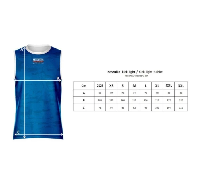 Tričko MASTERS bez rukávov (WAKO APPROVED) Tričko MASTERS bez rukávov (WAKO APPROVED)