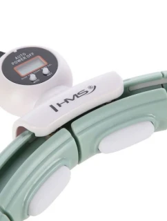 Hula Hop HMS HHM15 s magnetom a závažím zelená + počítadlo