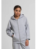 BY 290 Dámská mikina s kapucí z těžké bavlny "Fluffy" model 22469894 navy - Build your Brand