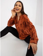 Blúzka D73771M11081A svetlo hnedá Blúzka D73771M11081A svetlo hnedá